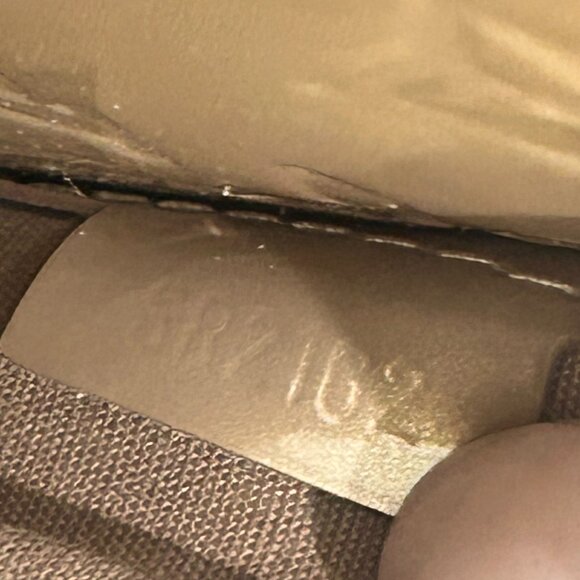 RARE LOUIS VUITTON Vernis Mirada 2Way Bag Gold - Picture 9 of 13